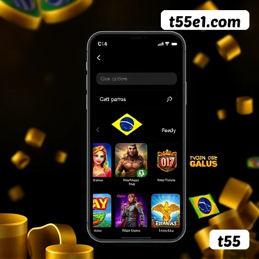t55 - Aplicativo Móvel